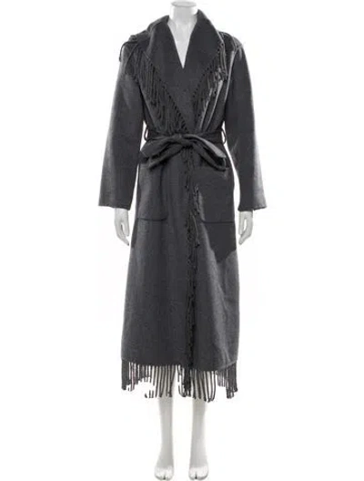 Pre-owned Simkhai Coat In Grey