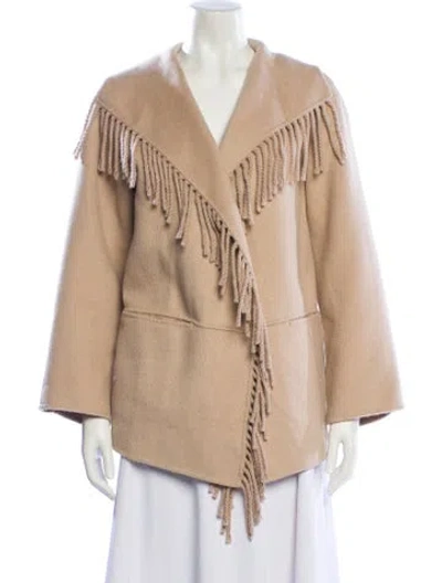 Pre-owned Simkhai Coat In Neutral
