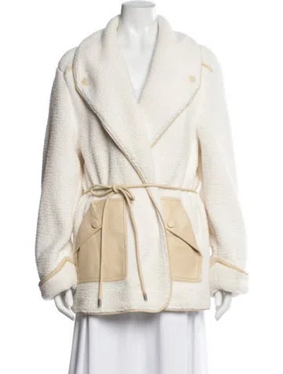 Pre-owned Simkhai Coat In Neutrals