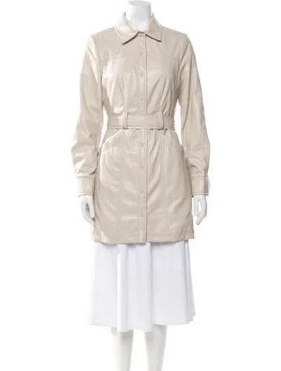 Pre-owned Simkhai Coat In Neutrals