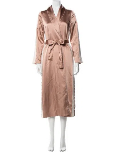 Pre-owned Simkhai Coat In Pink