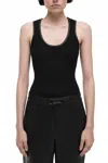 Simkhai Cobain Tank Top In Black In Black