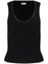 Simkhai Cobain Tank Top In Black In Black