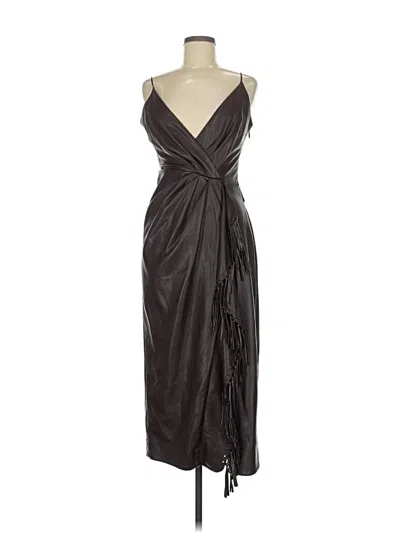 Pre-owned Simkhai Cocktail Dress In Brown