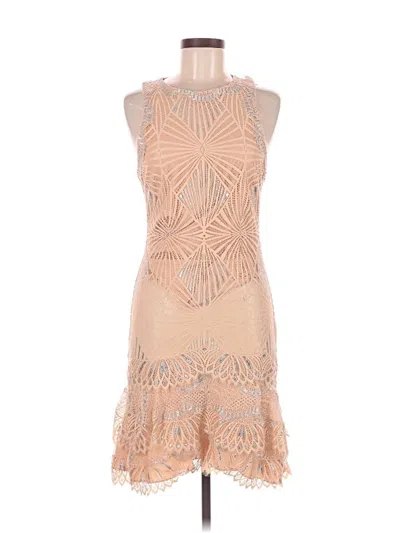 Pre-owned Simkhai Cocktail Dress In Brown