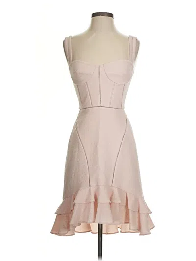 Pre-owned Simkhai Cocktail Dress In Brown