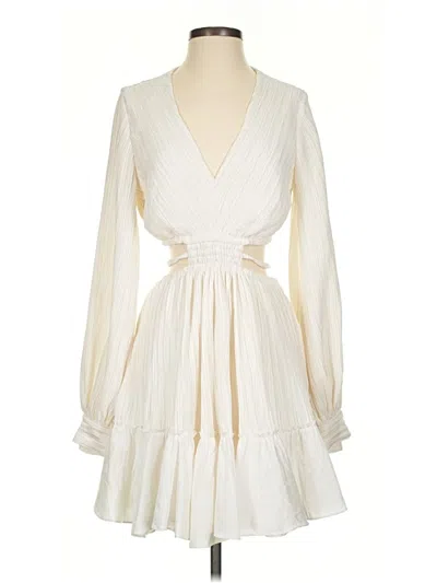 Pre-owned Simkhai Cocktail Dress In Ivory