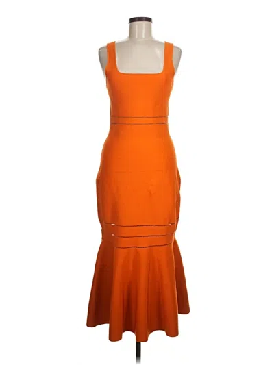 Pre-owned Simkhai Cocktail Dress In Orange
