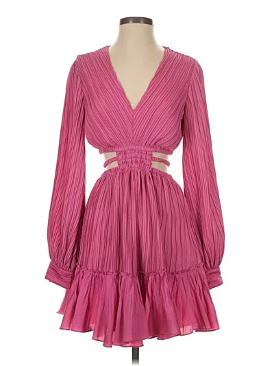 Pre-owned Simkhai Cocktail Dress In Pink
