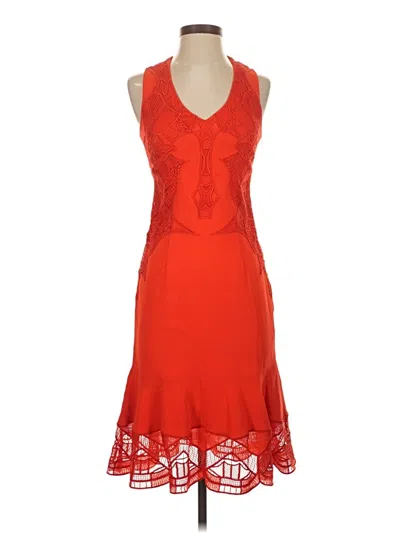 Pre-owned Simkhai Cocktail Dress In Red