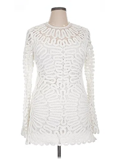 Pre-owned Simkhai Cocktail Dress In White