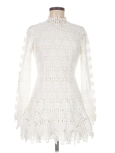 Pre-owned Simkhai Cocktail Dress In White