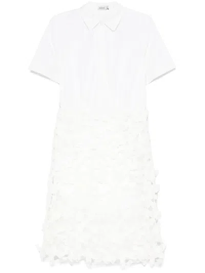 SIMKHAI SIMKHAI COLETTE APPLIQUE MIDI DRESS