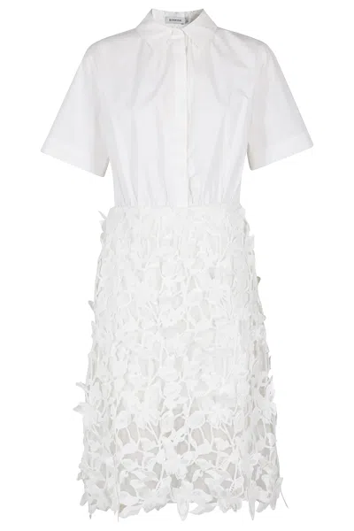 SIMKHAI COLETTE COMBO DRESS