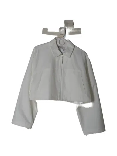 Simkhai Colsen Cropped Jacket In Gray