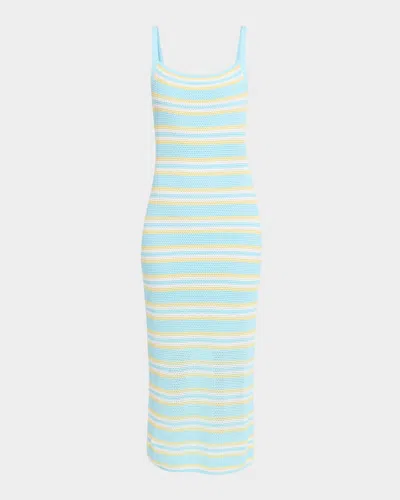 Simkhai Connelly Striped Maxi Dress In Multi