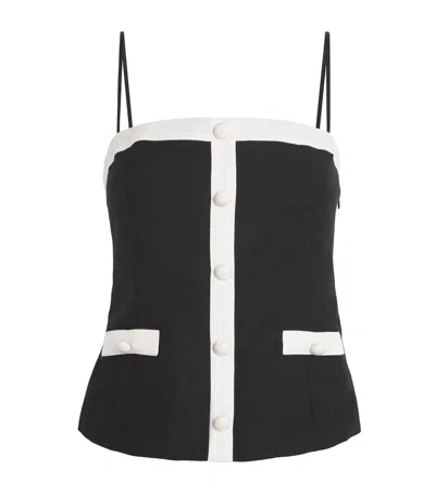 Simkhai Contrast Eleanor Cami Top