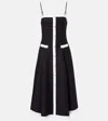 Simkhai Contrast Cordelia Midi Dress