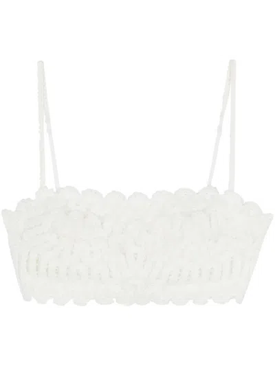 Simkhai Corset-style Top In Weiss