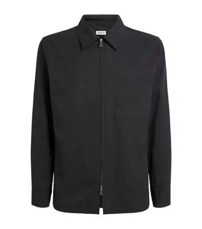 Simkhai Cotton-blend Overshirt In Black