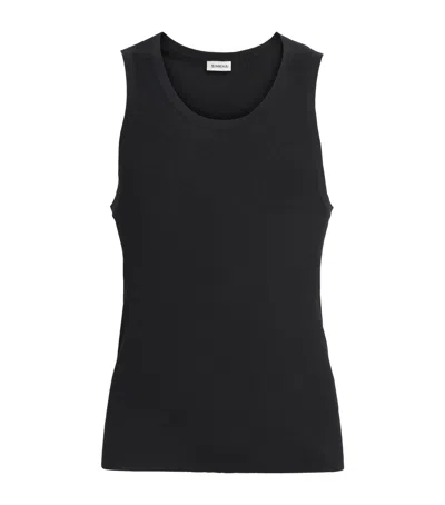 Simkhai Cotton Elikai Tank Top In Black