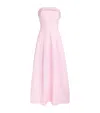 Simkhai Womens Daisy Avril Strapless Bustier Cotton-blend Maxi Dress In Pink