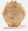 Simkhai Cove Shell Clutch In Gold