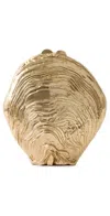 Simkhai Cove Shell Clutch Bag In Gold