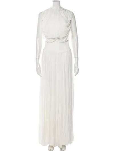 Pre-owned Simkhai Cowl Neck Long Dress W/ Tags In Neutral