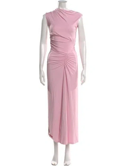 Pre-owned Simkhai Cowl Neck Long Dress W/ Tags In Pink
