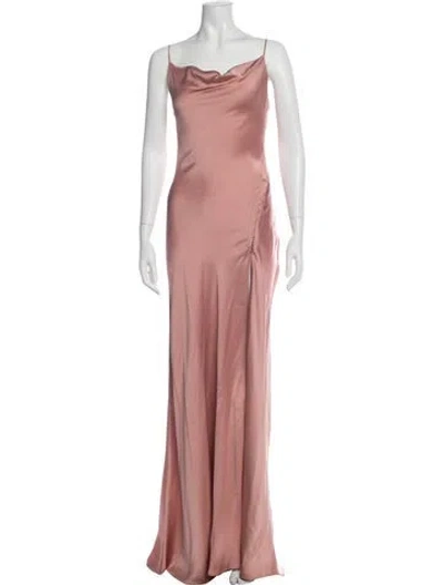 Pre-owned Simkhai Cowl Neck Long Dress W/ Tags In Pink