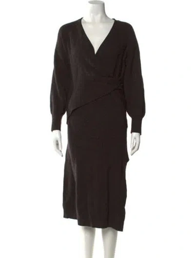 Pre-owned Simkhai Cowl Neck Sweater In Brown