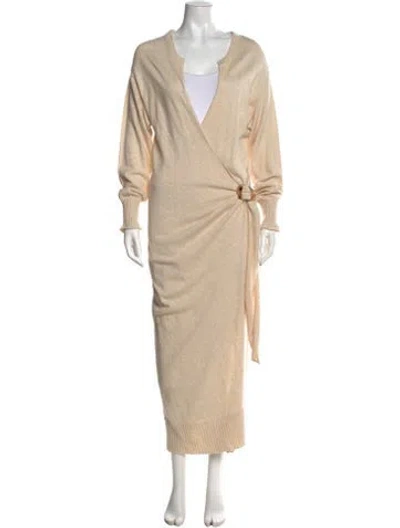 Pre-owned Simkhai Cowl Neck Sweater In Neutral