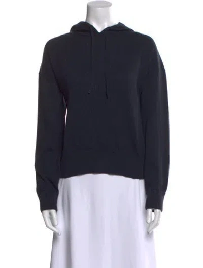 Pre-owned Simkhai Crew Neck Long Sleeve Sweatshirt In Blue