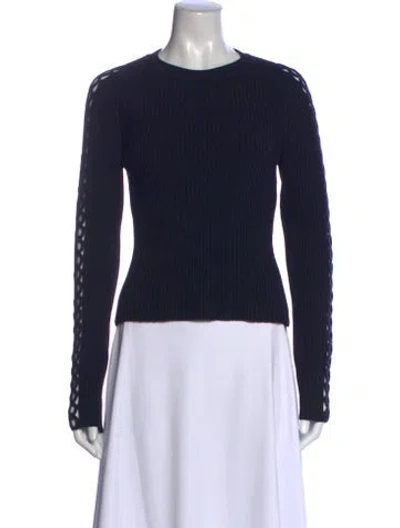Pre-owned Simkhai Crew Neck Long Sleeve Top
