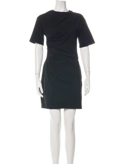 Pre-owned Simkhai Crew Neck Mini Dress In Green