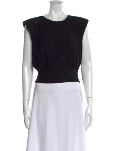 Pre-owned Simkhai Crew Neck Sleeveless Top In Blue