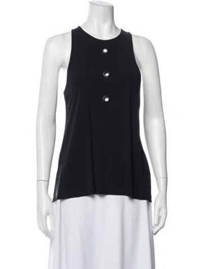 Pre-owned Simkhai Crew Neck Sleeveless Top In Blue