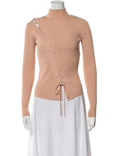 Pre-owned Simkhai Crew Neck Sleeveless Top In White