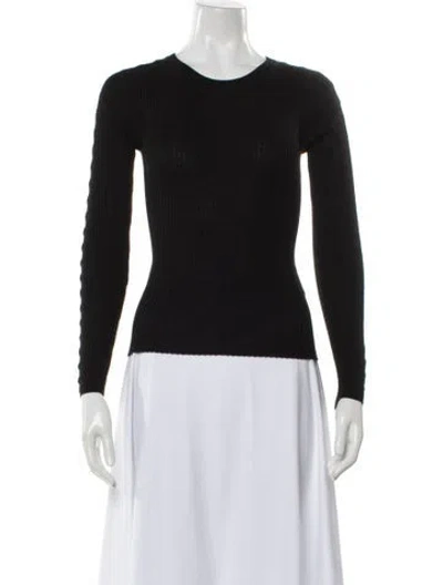 Pre-owned Simkhai Crew Neck Sweater In Black