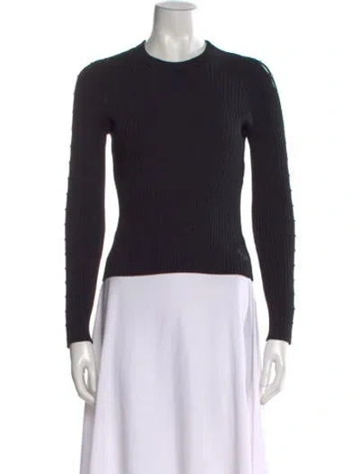 Pre-owned Simkhai Crew Neck Sweater In Black