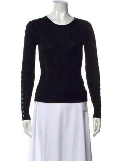 Pre-owned Simkhai Crew Neck Sweater In Black