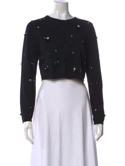 Pre-owned Simkhai Crew Neck Sweater In Black