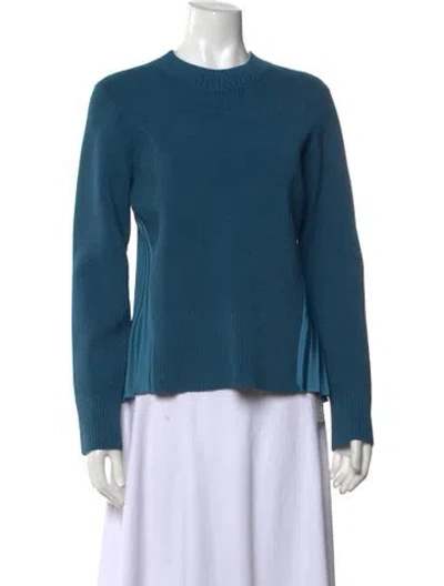 Pre-owned Simkhai Crew Neck Sweater In Blue