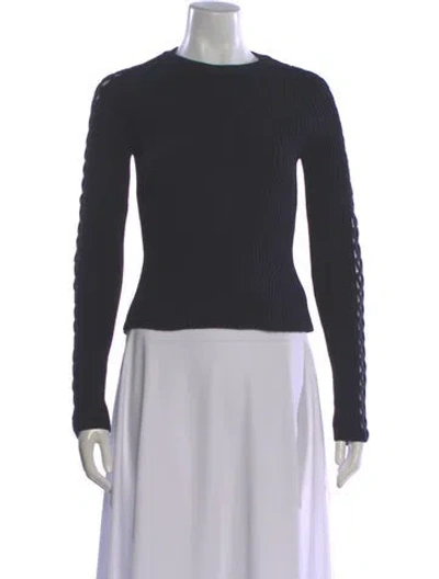 Pre-owned Simkhai Crew Neck Sweater In Gray