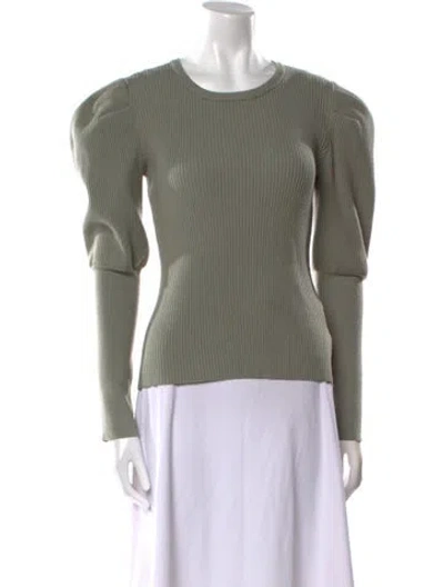 Pre-owned Simkhai Crew Neck Sweater In Green