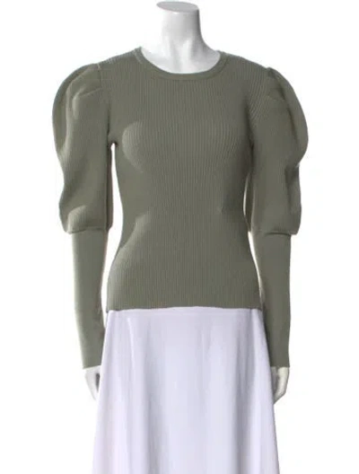 Pre-owned Simkhai Crew Neck Sweater In Green