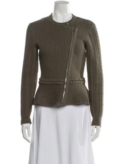 Pre-owned Simkhai Crew Neck Sweater In Green