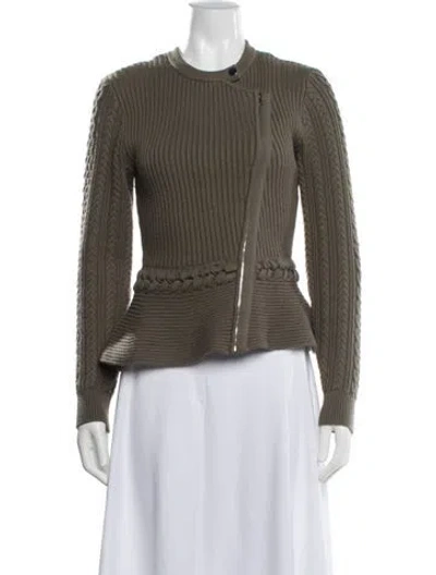 Pre-owned Simkhai Crew Neck Sweater In Green