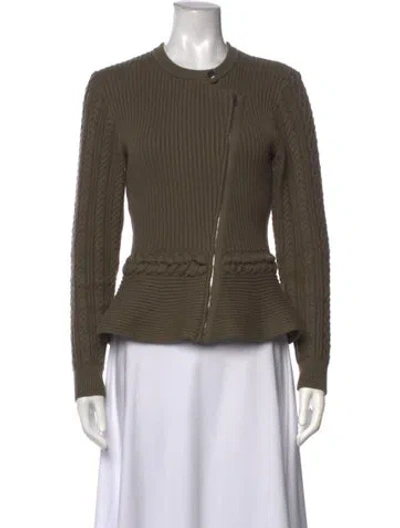Pre-owned Simkhai Crew Neck Sweater In Green